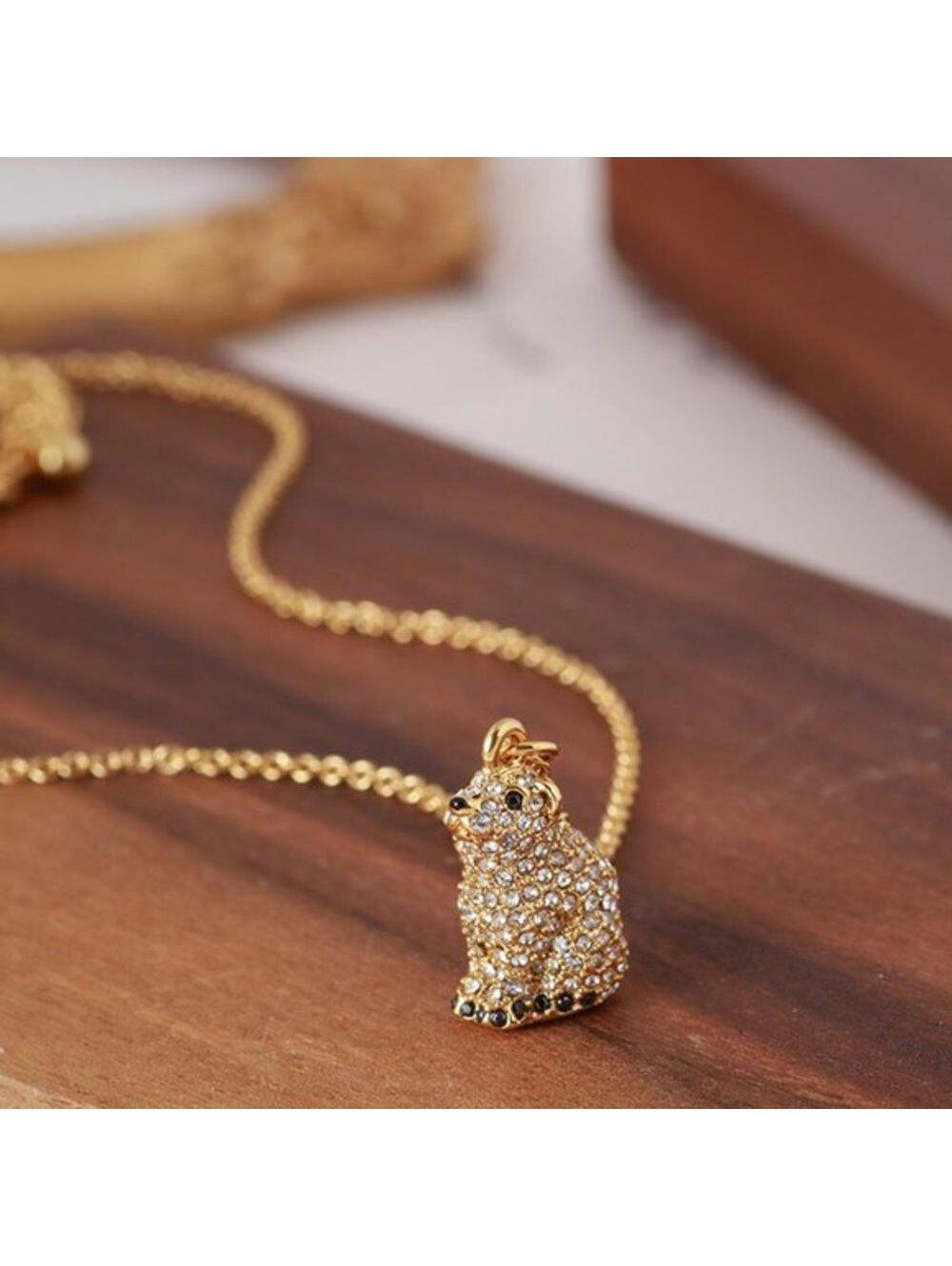 Kate Spade Cold Comforts Polar Bear Mini Pendant - Picture 3 of 4